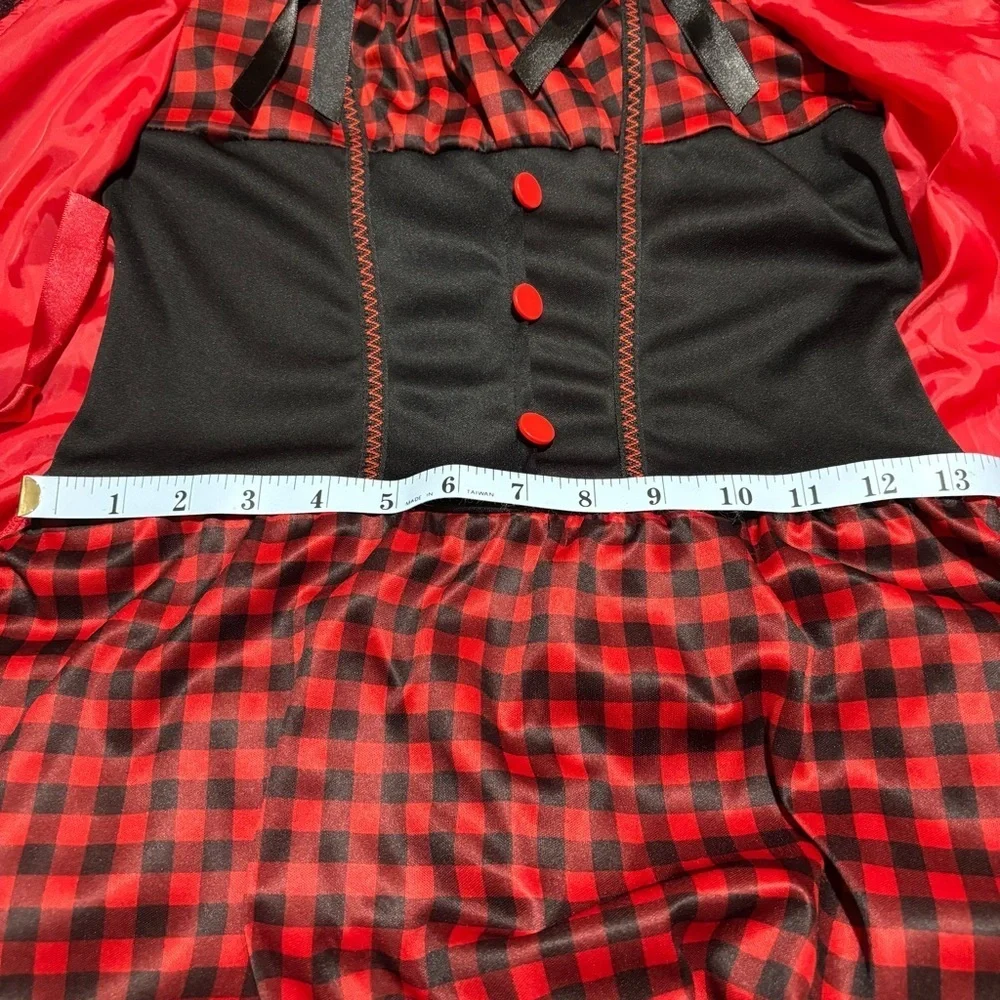 Little Red Riding Hood Dress Up Halloween Costume Girls size 14-16